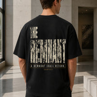 THE REMNANT Oversized Heavyweight Tee — Isaiah 10:21