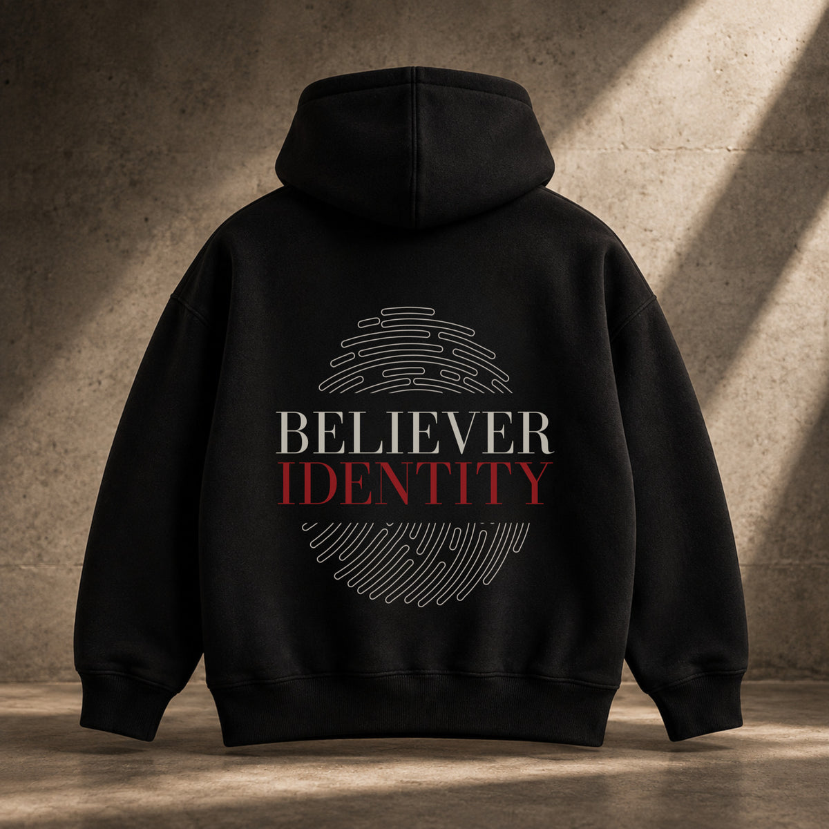 BELIEVER IDENTITY | Heavyweight Drop-Shoulder Hoodie
