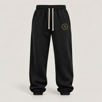 BELIEVER IDENTITY | Essential Sweatpants — Gold BI Emblem