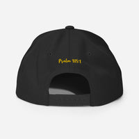Yadah Embroidered Snapback Baseball Hat - Gold