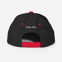 Yadah Embroidered Snapback Baseball Hat - White