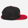 Yadah Embroidered Snapback Baseball Hat - Red and Blue