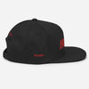 Yadah Embroidered Snapback Baseball Hat - Red and Blue