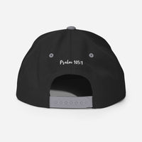 Yadah Embroidered Snapback Baseball Hat - White