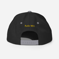 Yadah Embroidered Snapback Baseball Hat - Gold