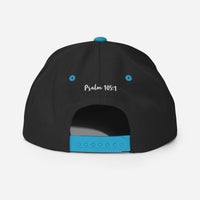 Yadah Embroidered Snapback Baseball Hat - White