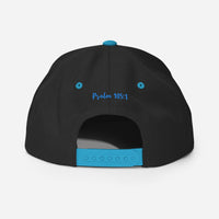 Yadah Embroidered Snapback Baseball Hat - Red and Blue
