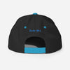 Yadah Embroidered Snapback Baseball Hat - Red and Blue