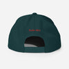 Yadah Embroidered Snapback Baseball Hat - Red and Blue