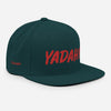 Yadah Embroidered Snapback Baseball Hat - Red and Blue