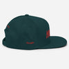 Yadah Embroidered Snapback Baseball Hat - Red and Blue