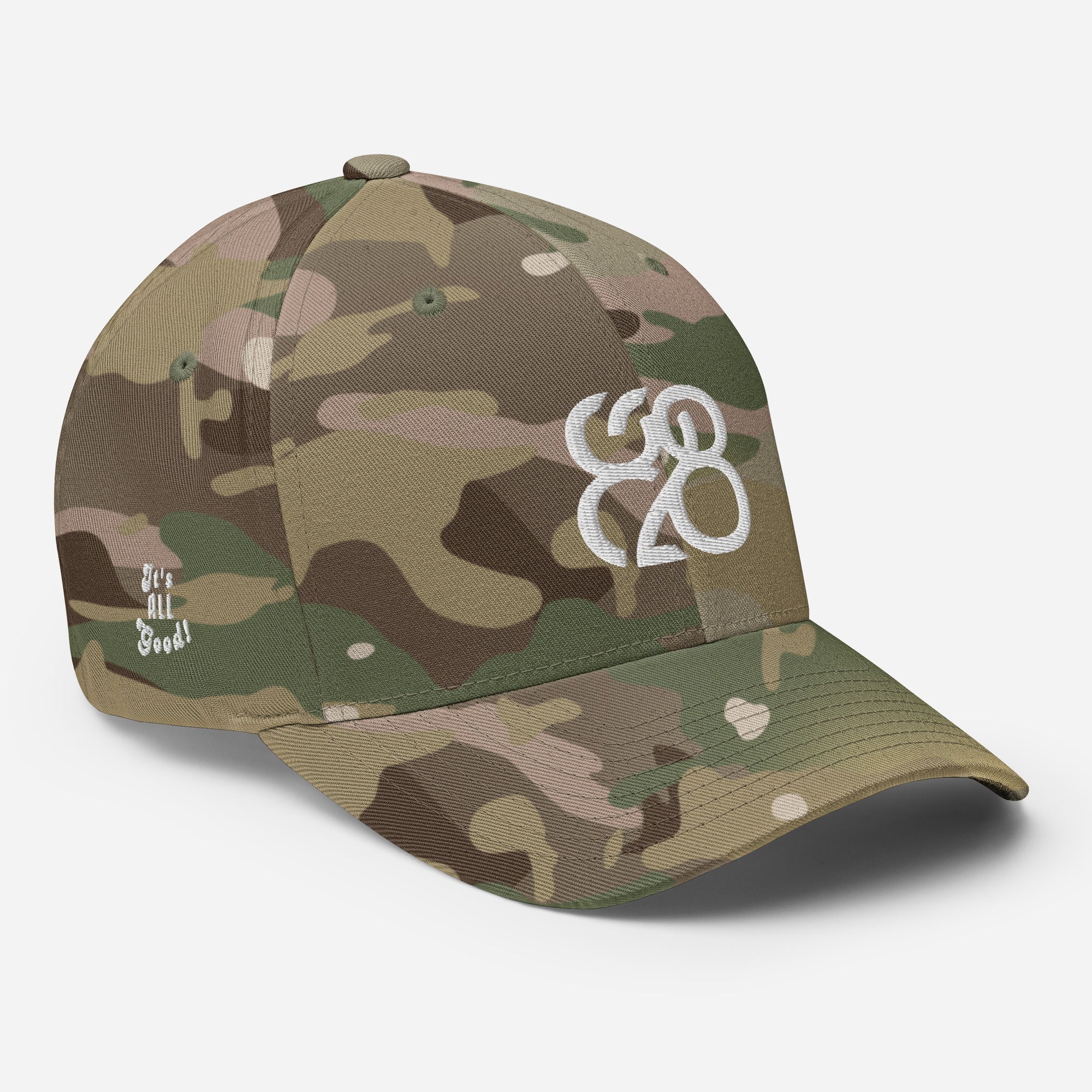 828 It's All Good 3D Puff Embroidered Flexfit Cap