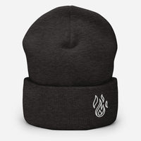 Holy Spirit Empowered Beanie | Embroidered Flame