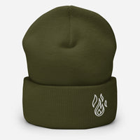 Holy Spirit Empowered Beanie | Embroidered Flame