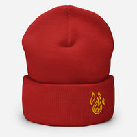 Holy Spirit Empowered Beanie | Embroidered Flame