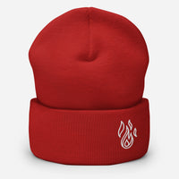 Holy Spirit Empowered Beanie | Embroidered Flame