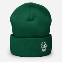 Holy Spirit Empowered Beanie | Embroidered Flame