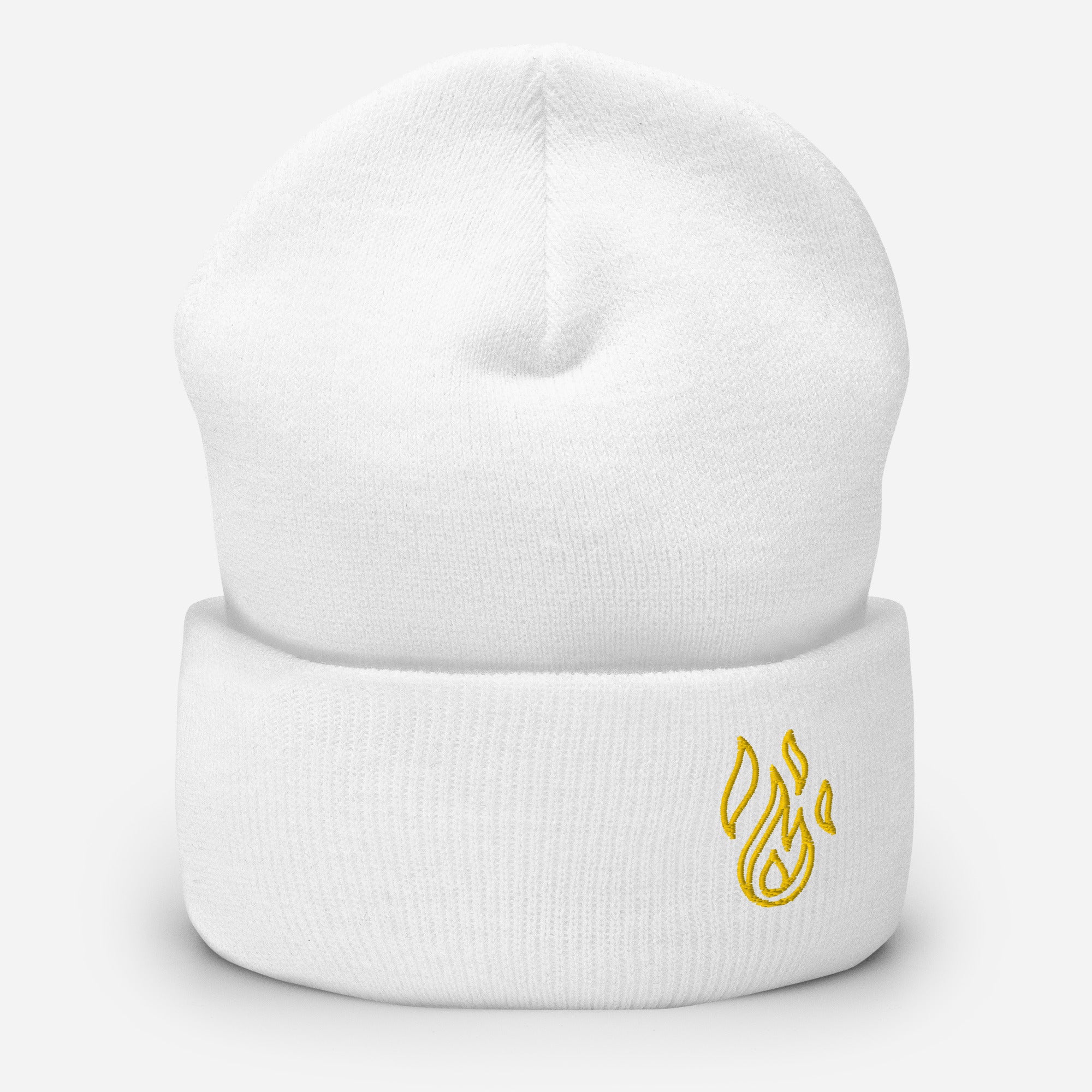 Holy Spirit Empowered Beanie | Embroidered Flame