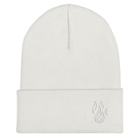 Holy Spirit Empowered Beanie | Embroidered Flame