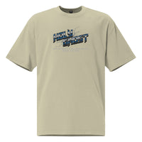 Holy Ghost Saving Souls Embroidered Oversized Faded T-Shirt