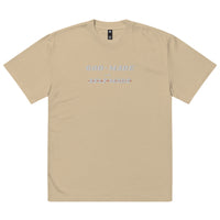 God-Made, Not Self Made Embroidered Oversized Faded T-Shirt