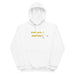 God-Made, Not Self Made Embroidered Premium Eco Hoodie
