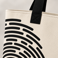 BELIEVER IDENTITY | Large Tote Bag — Warm Ivory