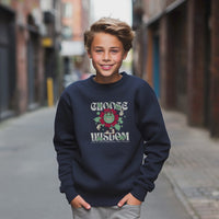 Choose Wisdom Youth Crew Neck Sweatshirt