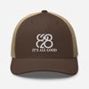 Romans 828 3D Puff Trucker Hat