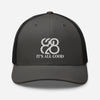 Romans 828 3D Puff Trucker Hat