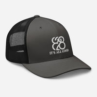 Romans 828 3D Puff Trucker Hat