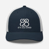 Romans 828 3D Puff Trucker Hat