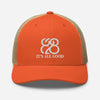 Romans 828 3D Puff Trucker Hat