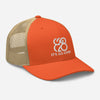 Romans 828 3D Puff Trucker Hat