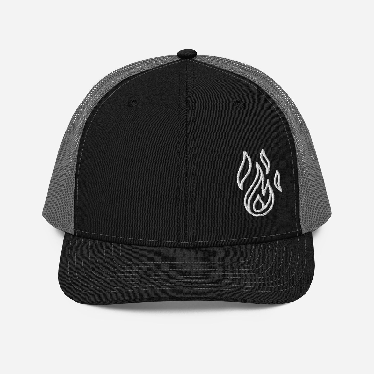 Holy Spirit Empowered Trucker Cap | Embroidered Flame