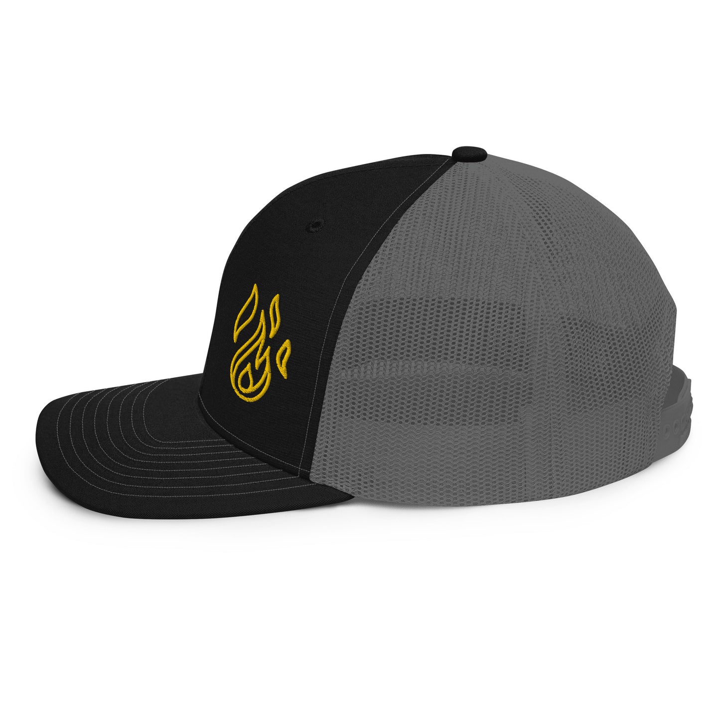 Holy Spirit Empowered Trucker Cap | Embroidered Flame