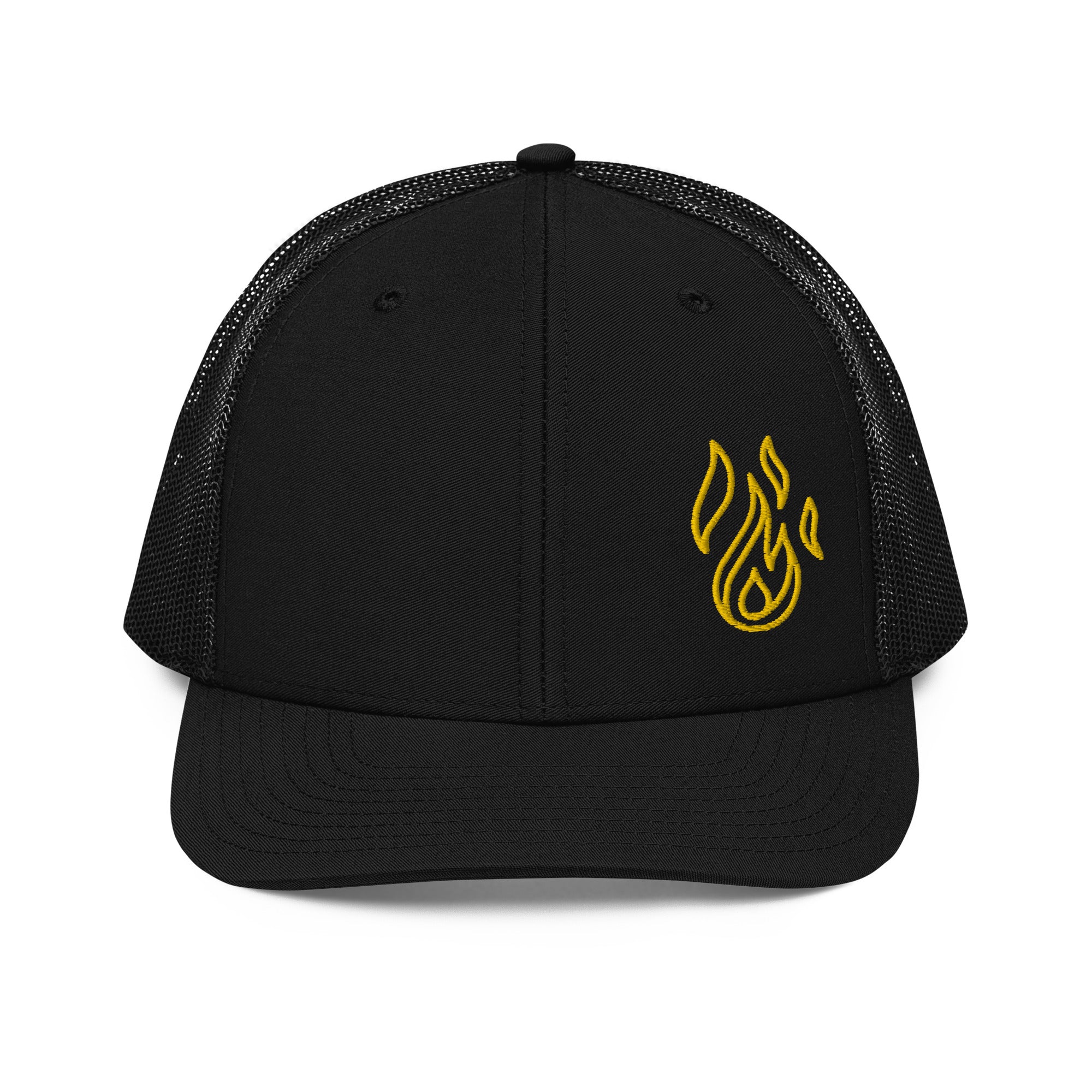 Holy Spirit Empowered Trucker Cap | Embroidered Flame