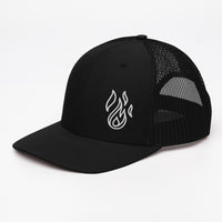 Holy Spirit Empowered Trucker Cap | Embroidered Flame