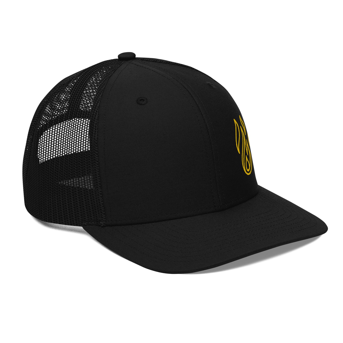 Holy Spirit Empowered Trucker Cap | Embroidered Flame