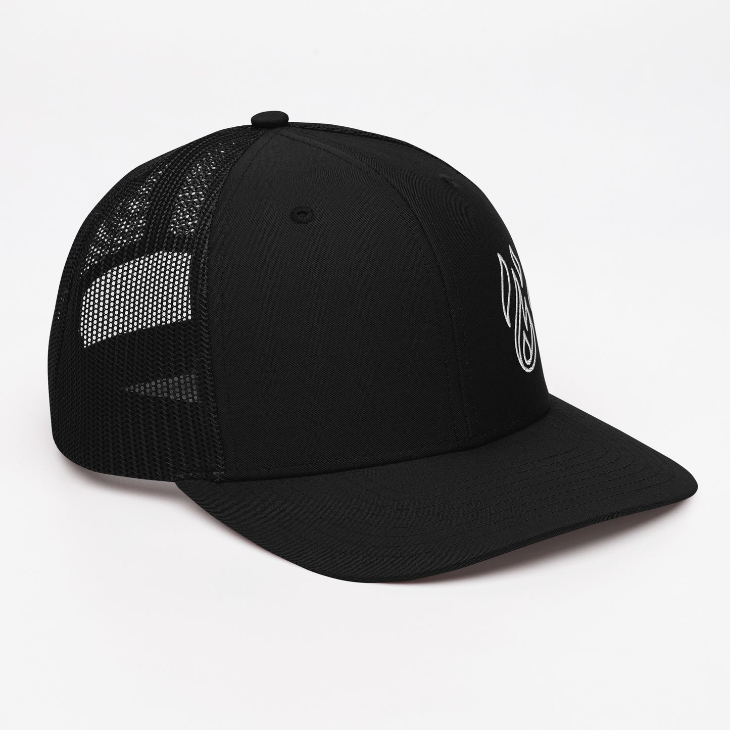 Holy Spirit Empowered Trucker Cap | Embroidered Flame