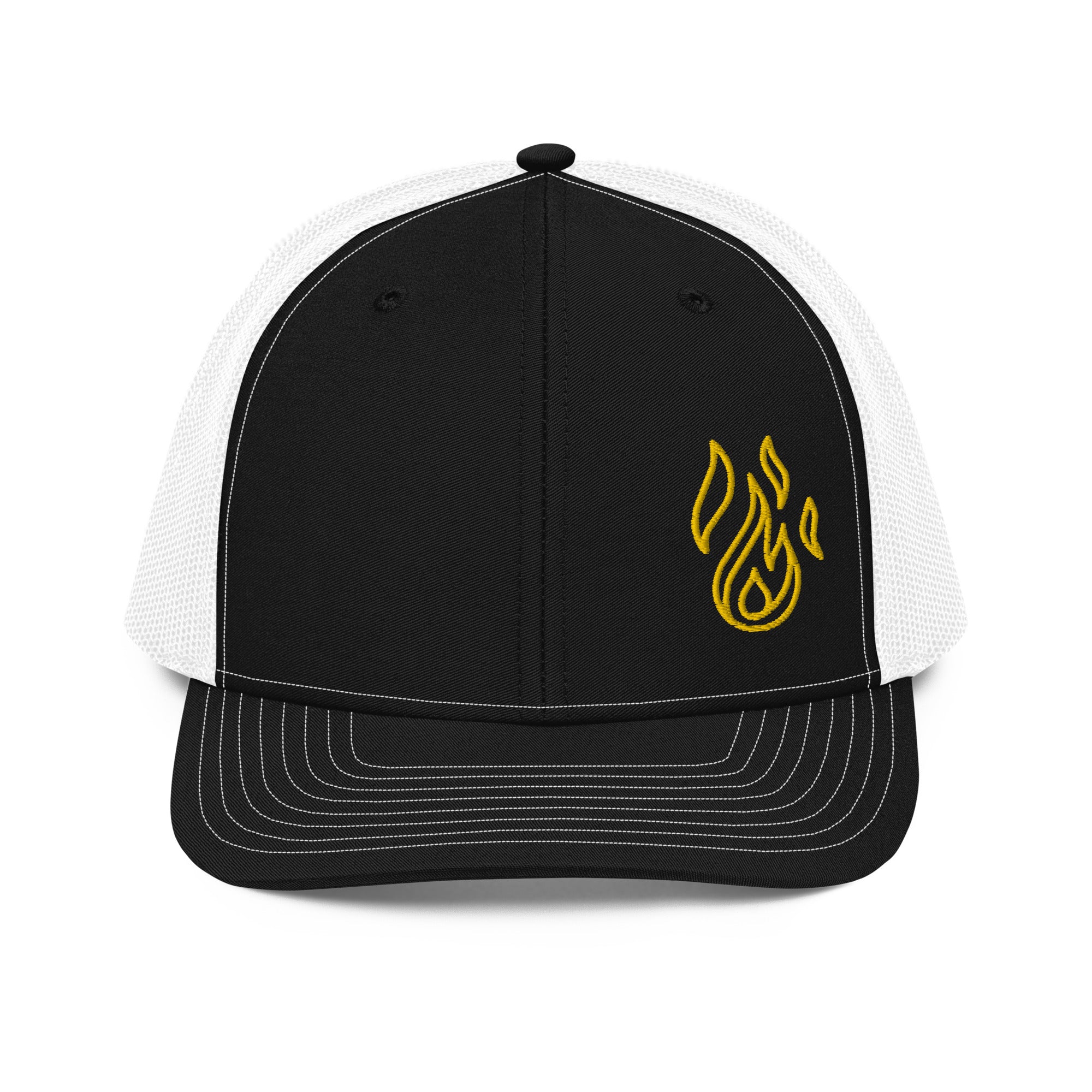 Holy Spirit Empowered Trucker Cap | Embroidered Flame