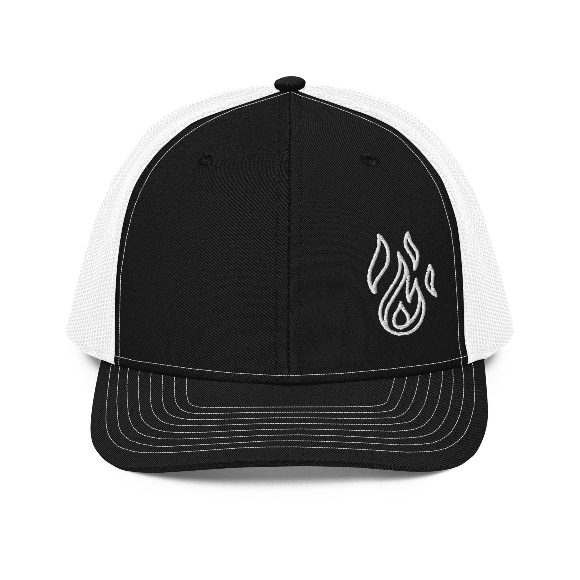 Holy Spirit Empowered Trucker Cap | Embroidered Flame