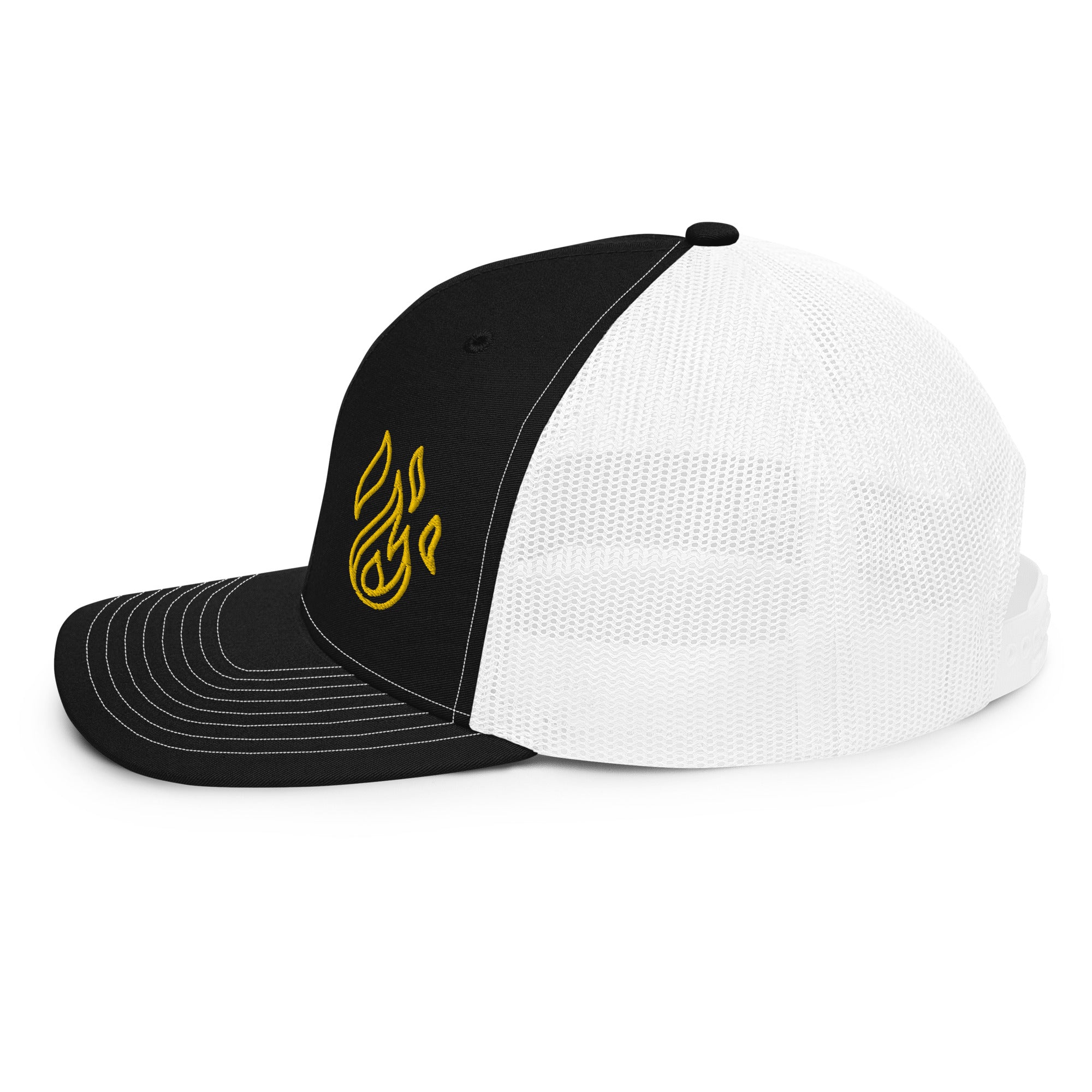 Holy Spirit Empowered Trucker Cap | Embroidered Flame