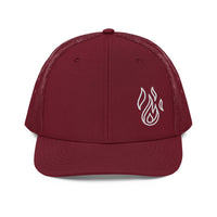 Holy Spirit Empowered Trucker Cap | Embroidered Flame