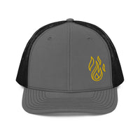 Holy Spirit Empowered Trucker Cap | Embroidered Flame