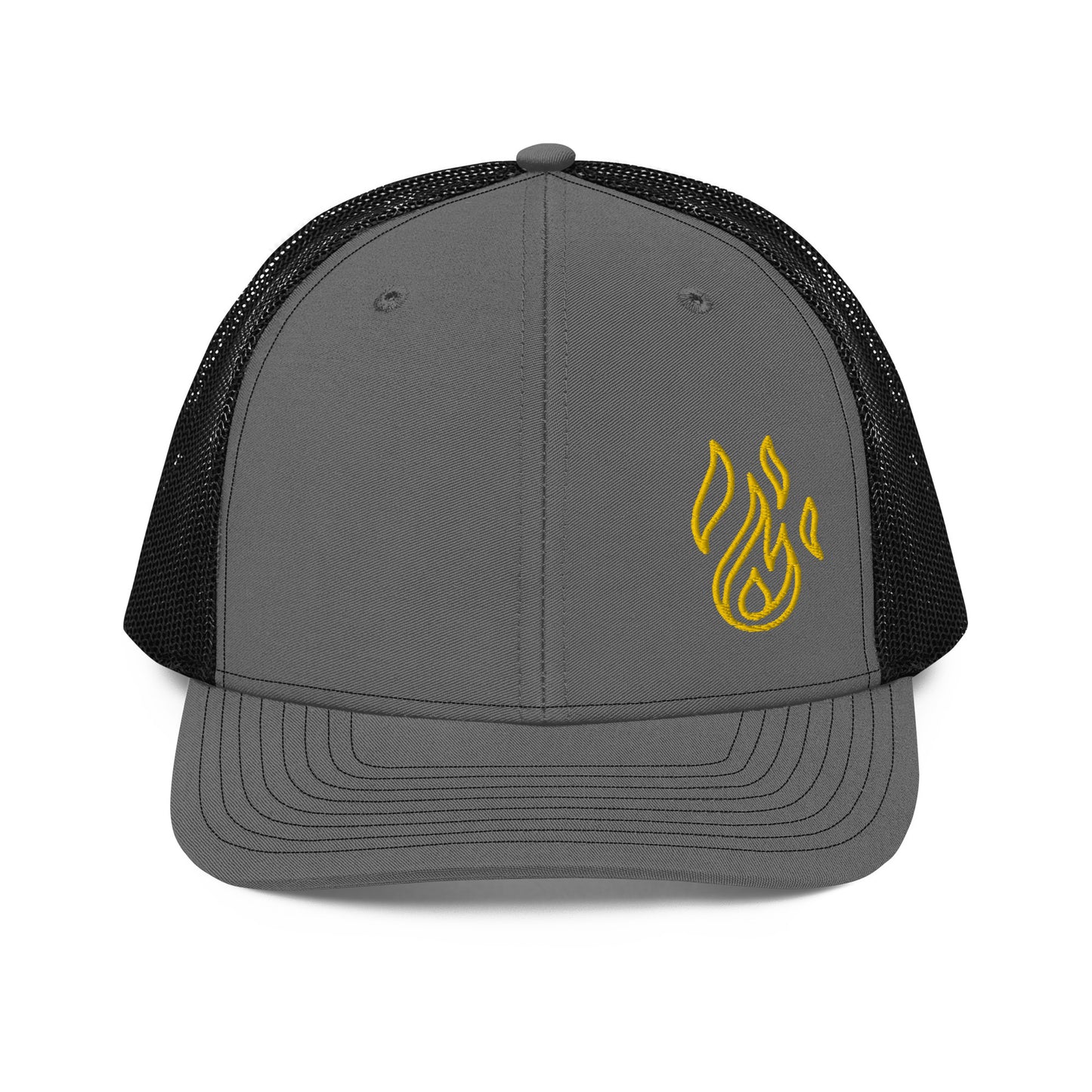 Holy Spirit Empowered Trucker Cap | Embroidered Flame