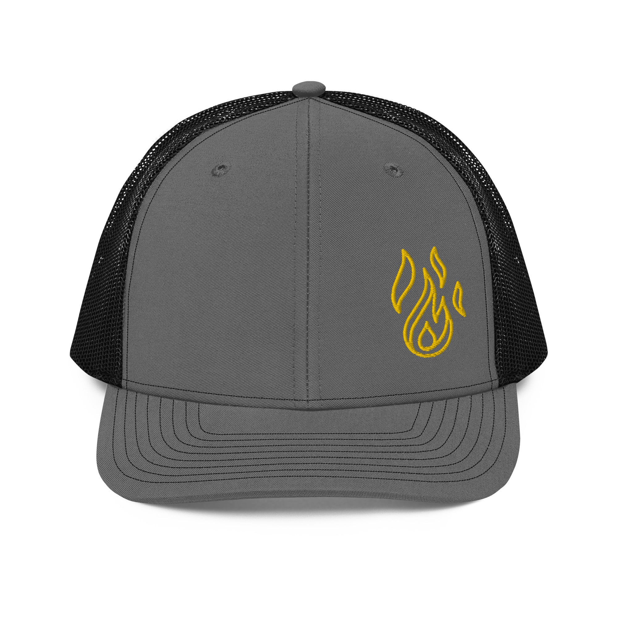 Holy Spirit Empowered Trucker Cap | Embroidered Flame