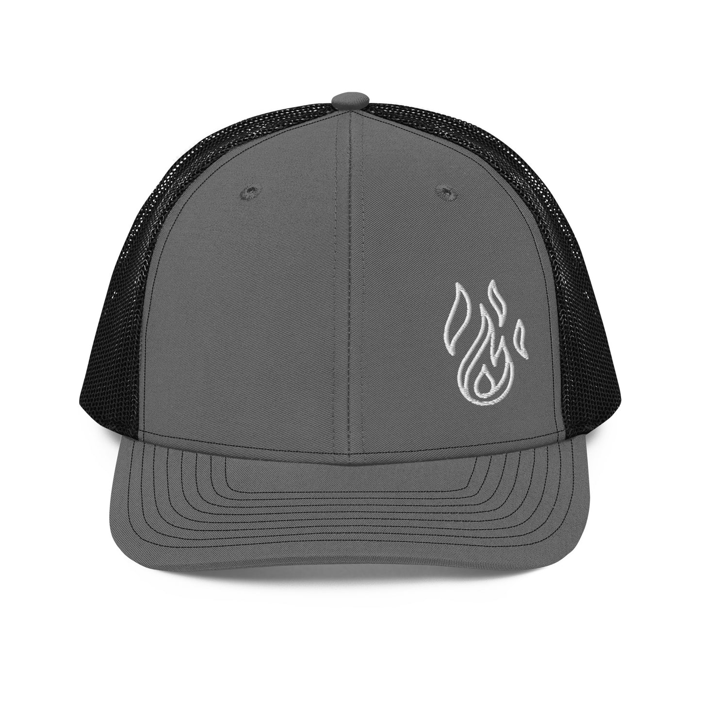 Holy Spirit Empowered Trucker Cap | Embroidered Flame