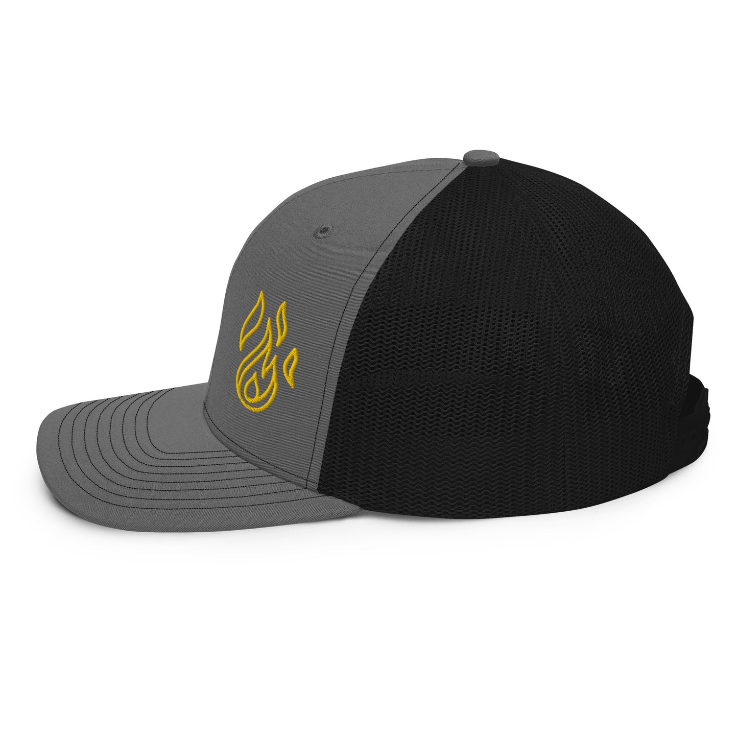 Holy Spirit Empowered Trucker Cap | Embroidered Flame