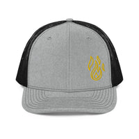 Holy Spirit Empowered Trucker Cap | Embroidered Flame